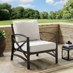 Kaplan Outdoor Metal Armchair