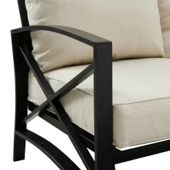 Kaplan Outdoor Metal Sofa