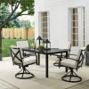 Kaplan 5Pc Outdoor Metal Dining Set