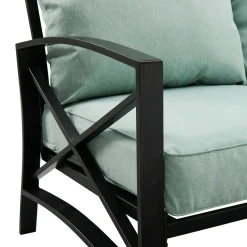 Kaplan 3Pc Outdoor Metal Sofa Set