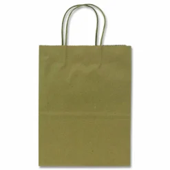 Karat Paper Shopping Bag, Rope Handles, Small Size, 8.1 x 4.5 x 10.6, Kraft, 250/Carton