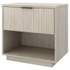 Karten 24" Wide Rectangular Nightstand in Alder White