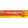 Keebler Sandwich Crackers, Single Serve Snack Crackers, Office and Kids Snacks, Big Snack Pack, Cheese and Peanut Butter, 21.6oz Tray (12 Packs)