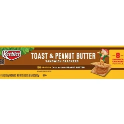 Keebler Toast and Peanut Butter Sandwich Crackers