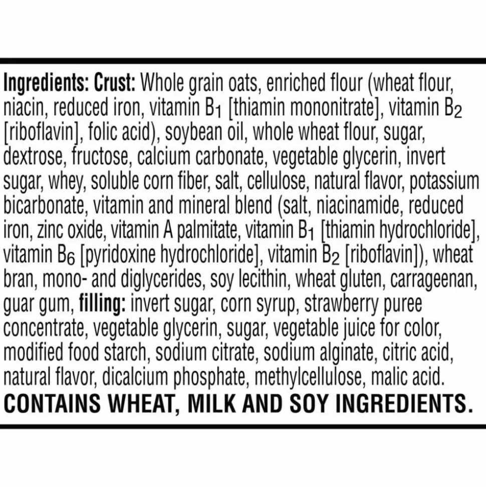 Kellogg's Nutri-Grain Bars, Strawberry, 1.3 Oz, Box Of 16