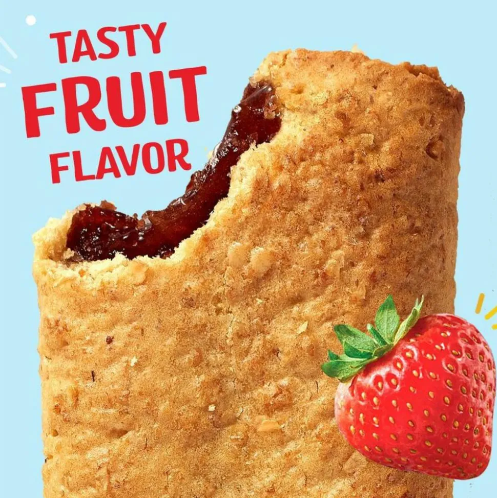 Kellogg's Nutri-Grain Bars, Strawberry, 1.3 Oz, Box Of 16