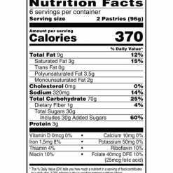 Kellogg's Pop Tarts, Frosted Strawberry, 3.67 oz, 2/Pack, 6 Packs/Box