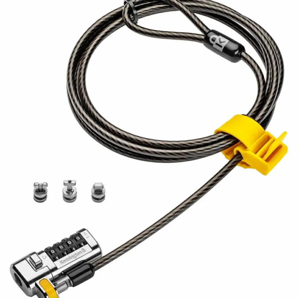 Kensington ClickSafe Universal Combination Laptop Lock - Master Coded