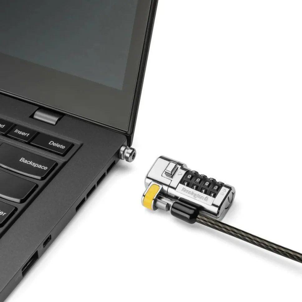 Kensington ClickSafe Universal Combination Laptop Lock - Master Coded