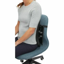 Kensington Conform Back Rest with SmartFit, 17.25 x 5.5 x 16, Black