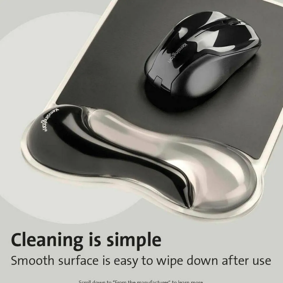 Kensington Duo Gel Mouse Pad Wrist Rest