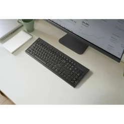 Kensington KB270 EQ Rechargeable AI keyboard with Copilot Key