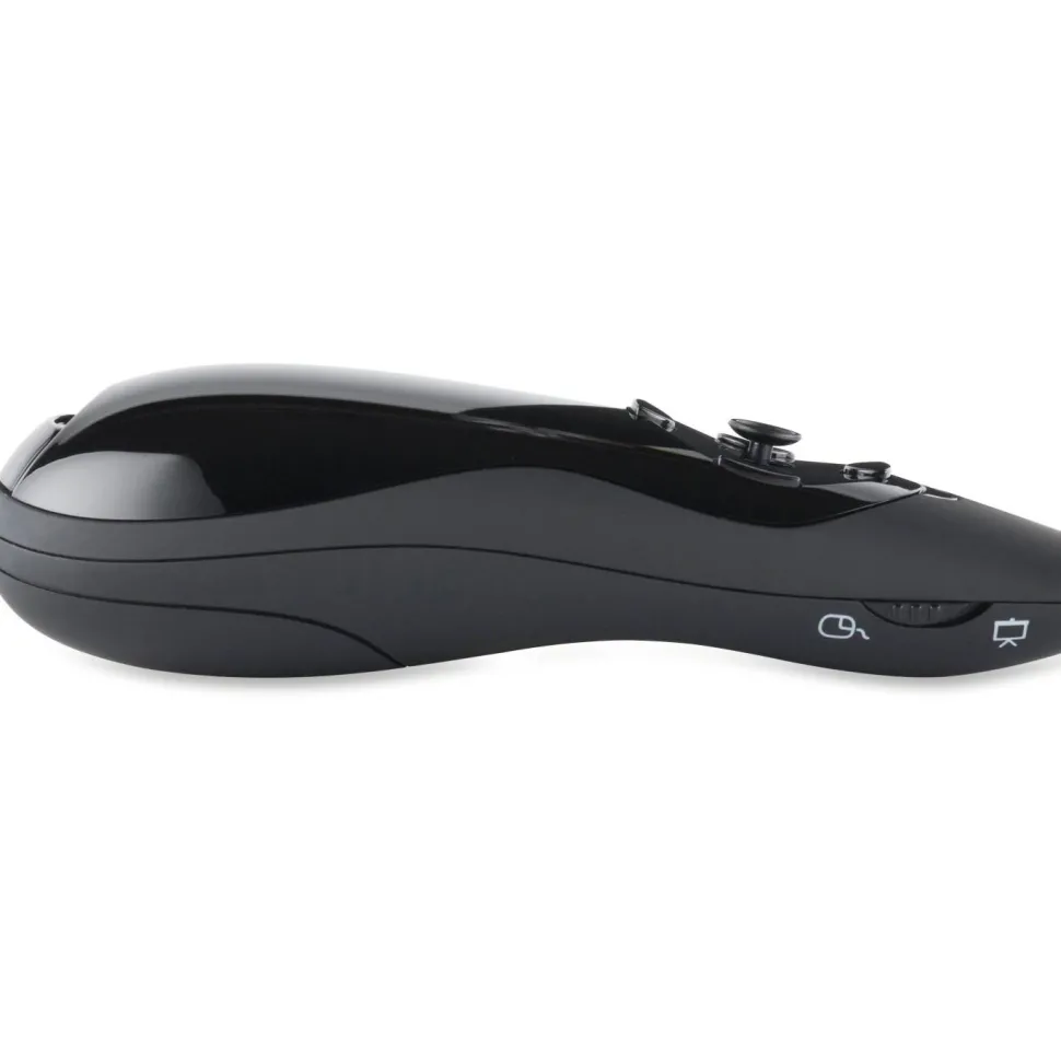 Kensington Presenter Expert Green Laser with Cursor Control - Presentation remote control - 4 buttons - RF - black