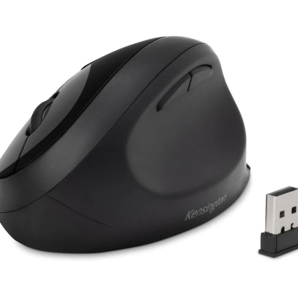 Kensington Pro Fit Ergo Wireless Mouse-Black