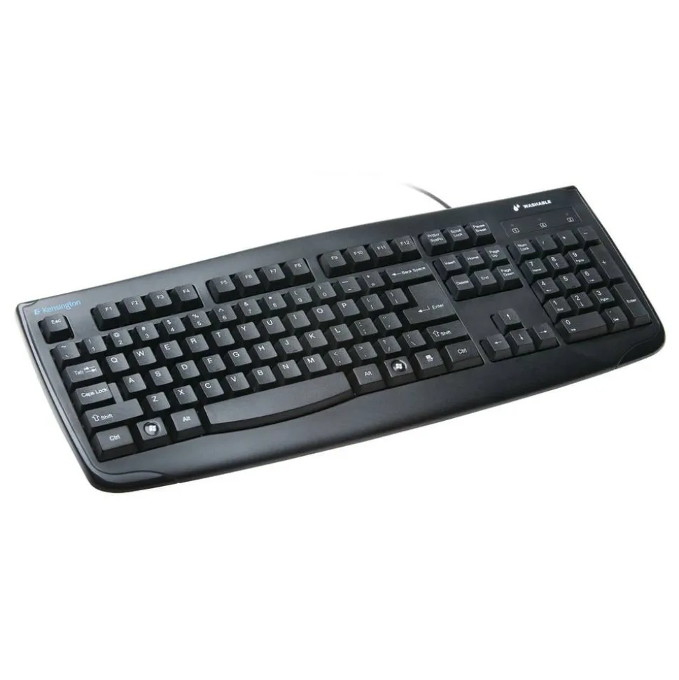 Kensington Pro Fit Washable Keyboard, Black