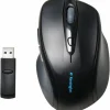 Kensington Pro Fit Wireless Mouse, Full-Size, Black