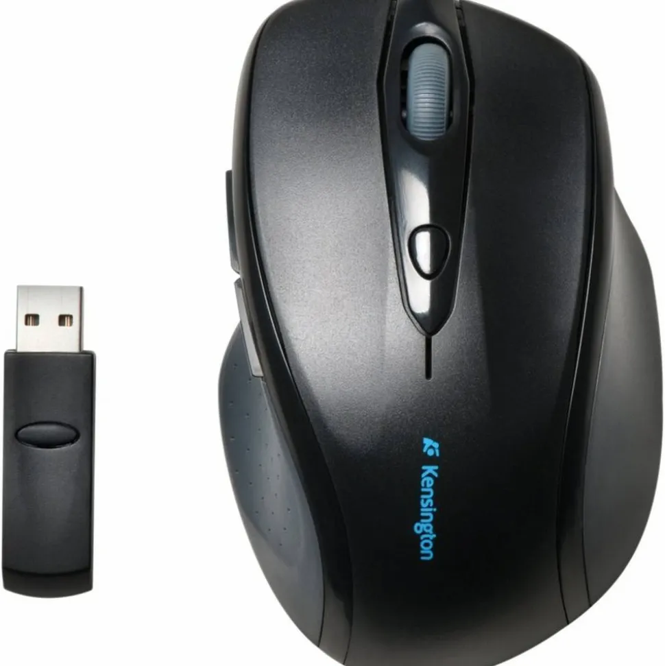 Kensington Pro Fit Wireless Mouse, Full-Size, Black