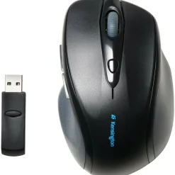 Kensington Pro Fit Wireless Mouse, Full-Size, Black