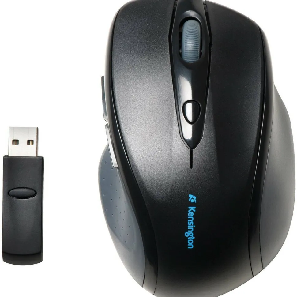 Kensington Pro Fit Wireless Mouse, Full-Size, Black