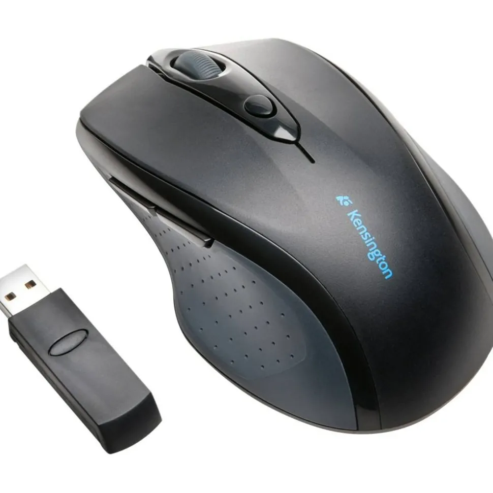Kensington Pro Fit Wireless Mouse, Full-Size, Black