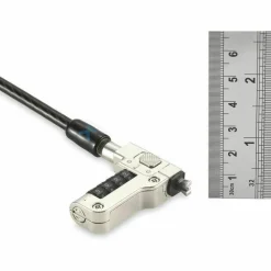 Kensington Slim N17 2.0 Combination Laptop Lock for Wedge-Shaped Slots