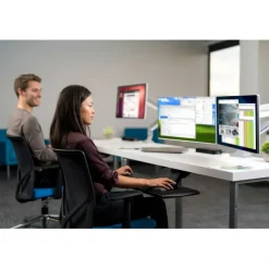 Kensington SmartFit Mounting Arm for Monitor - Gray - Landscape/Portrait
