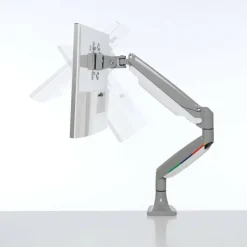 Kensington SmartFit Mounting Arm for Monitor - Gray - Landscape/Portrait