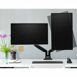 Kensington SmartFit Mounting Arm for Monitor, Flat Panel Display, Curved Screen Display - Black - Adjustable - 59601