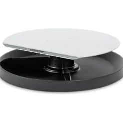 Kensington SmartFit Spin2 Monitor Stand - 40 lb Load Capacity - Desktop - Black - TAA Compliant