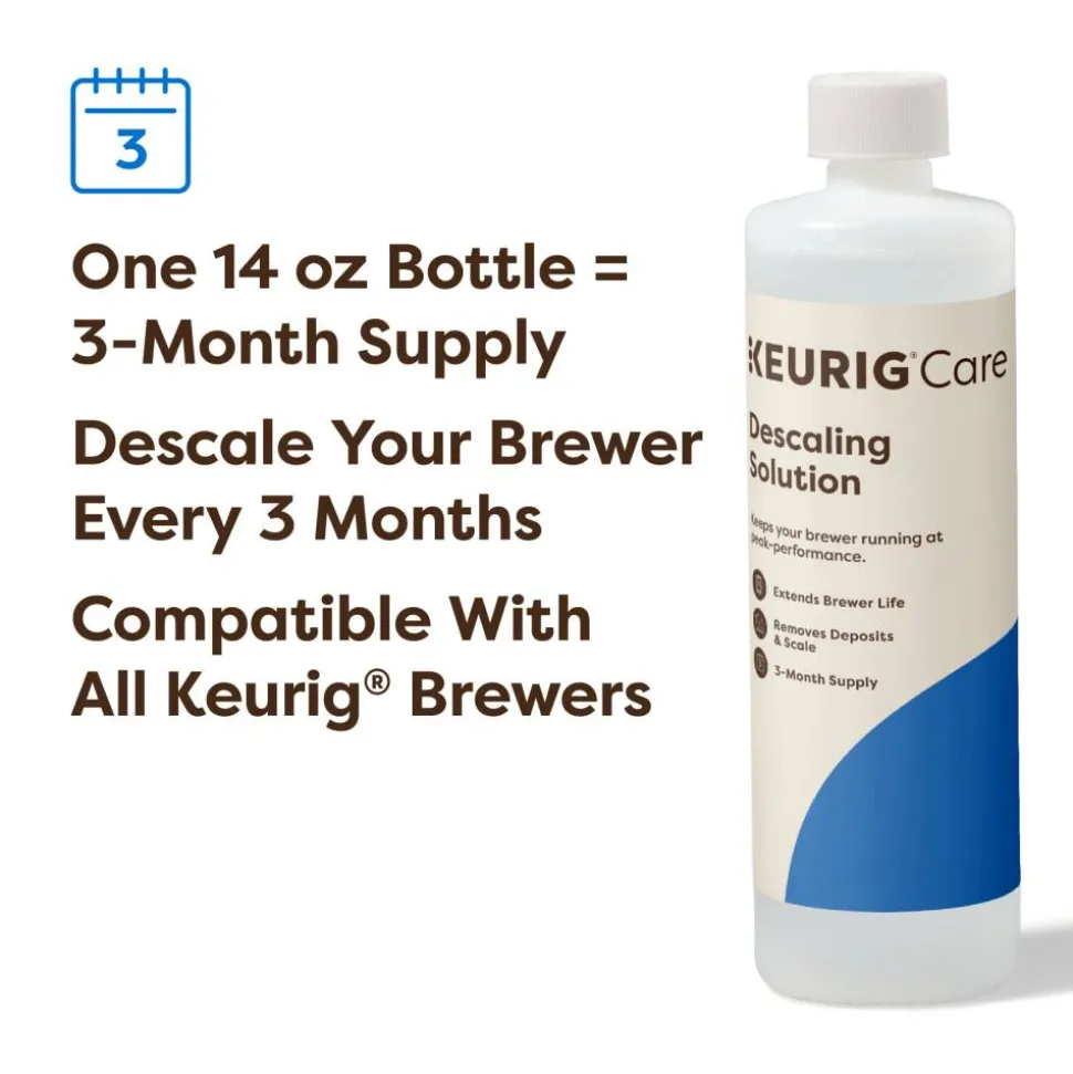 Keurig Brewer Descaling Solution, 1.75 Cups