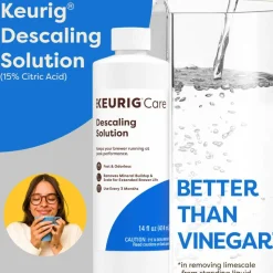 Keurig Brewer Descaling Solution, 1.75 Cups
