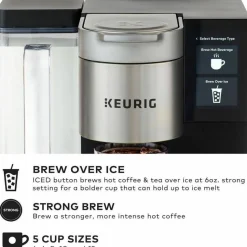 Keurig K-2550 Commercial Single Serve Coffee Maker With 110oz. Water Reservoir