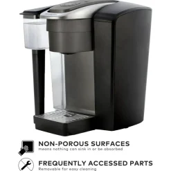 Keurig K-1550 Single Serve Coffee Maker Bundle with 8 Boxes Of K-Cup Pods (190 pods)