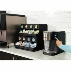Keurig K-2550 Single-Serve Commercial K-Cup Pod Coffee Maker With 110oz Water Reservoir Bundle, Black/Silver