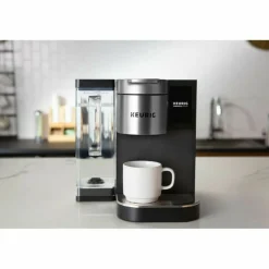 Keurig K-2550 Single-Serve Commercial K-Cup Pod Coffee Maker With 110oz Water Reservoir Bundle, Black/Silver