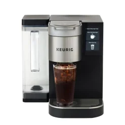 Keurig K-2550 Single-Serve Commercial K-Cup Pod Coffee Maker With 110oz Water Reservoir Bundle, Black/Silver