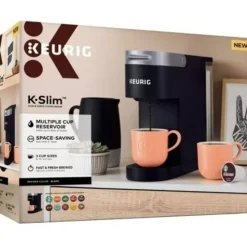 Keurig K-Slim Single-Serve Coffee Maker, Black