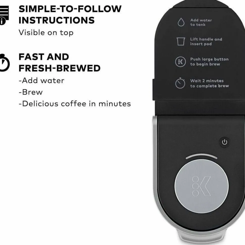 Keurig K-Suite Hospitality Brewer, Single-Cup, Silver/Black