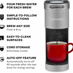 Keurig K-Suite Hospitality Brewer, Single-Cup, Silver/Black
