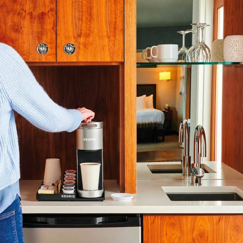Keurig K-Suite Hospitality Brewer, Single-Cup, Silver/Black