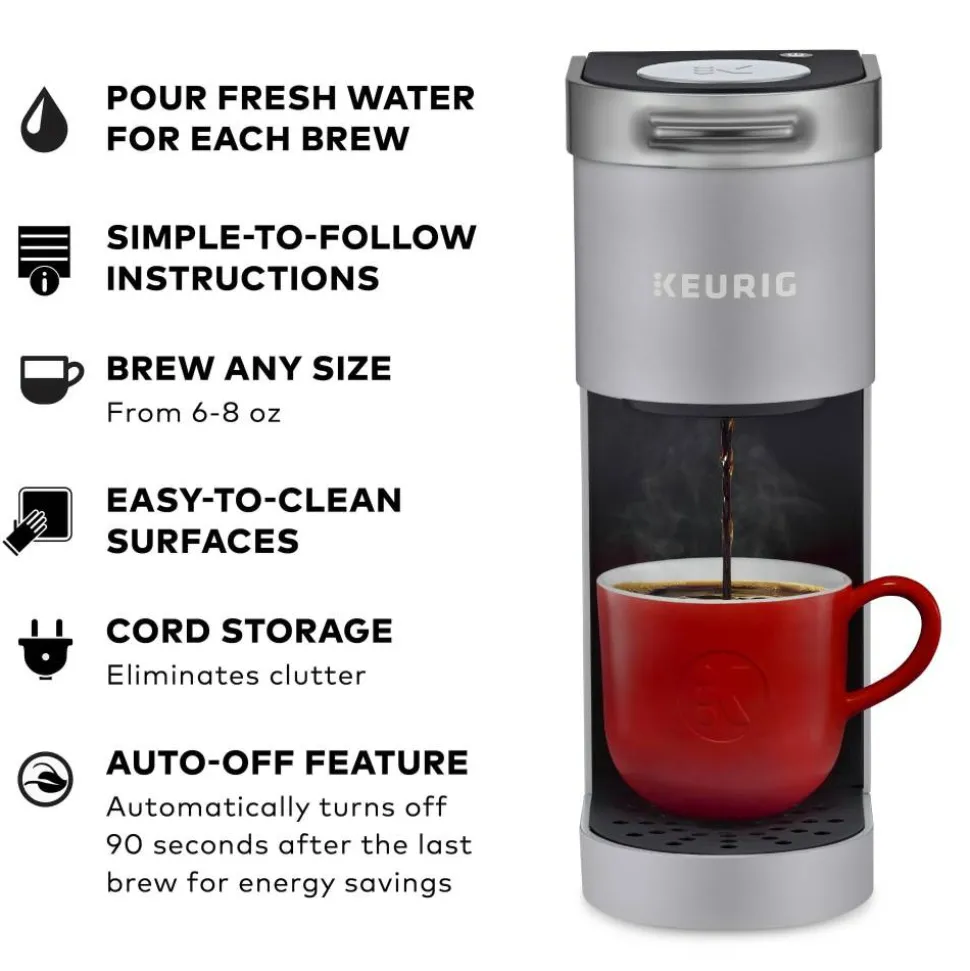 Keurig K-Suite In-Room Single Serve Coffee Maker, Silver