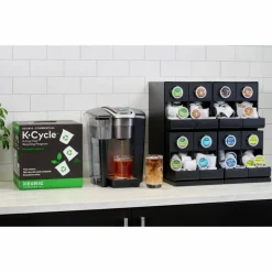 KeurigK-1550 Brewer, 96oz Reservoir, Single Serve K-Cup Pod Small Business Coffee Maker, Black