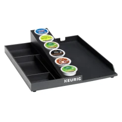 Keurig K-Suite Coffee Tray, 2” x 11-1/8”, Black