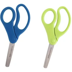 Kids' Scissors, 5", Blunt Tip, Assorted Colors, Pack Of 12 Scissors