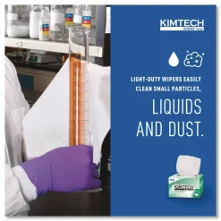 Kimberly Clark Kimtech Science Kimwipes Delicate Task Wipers, 4 2/5