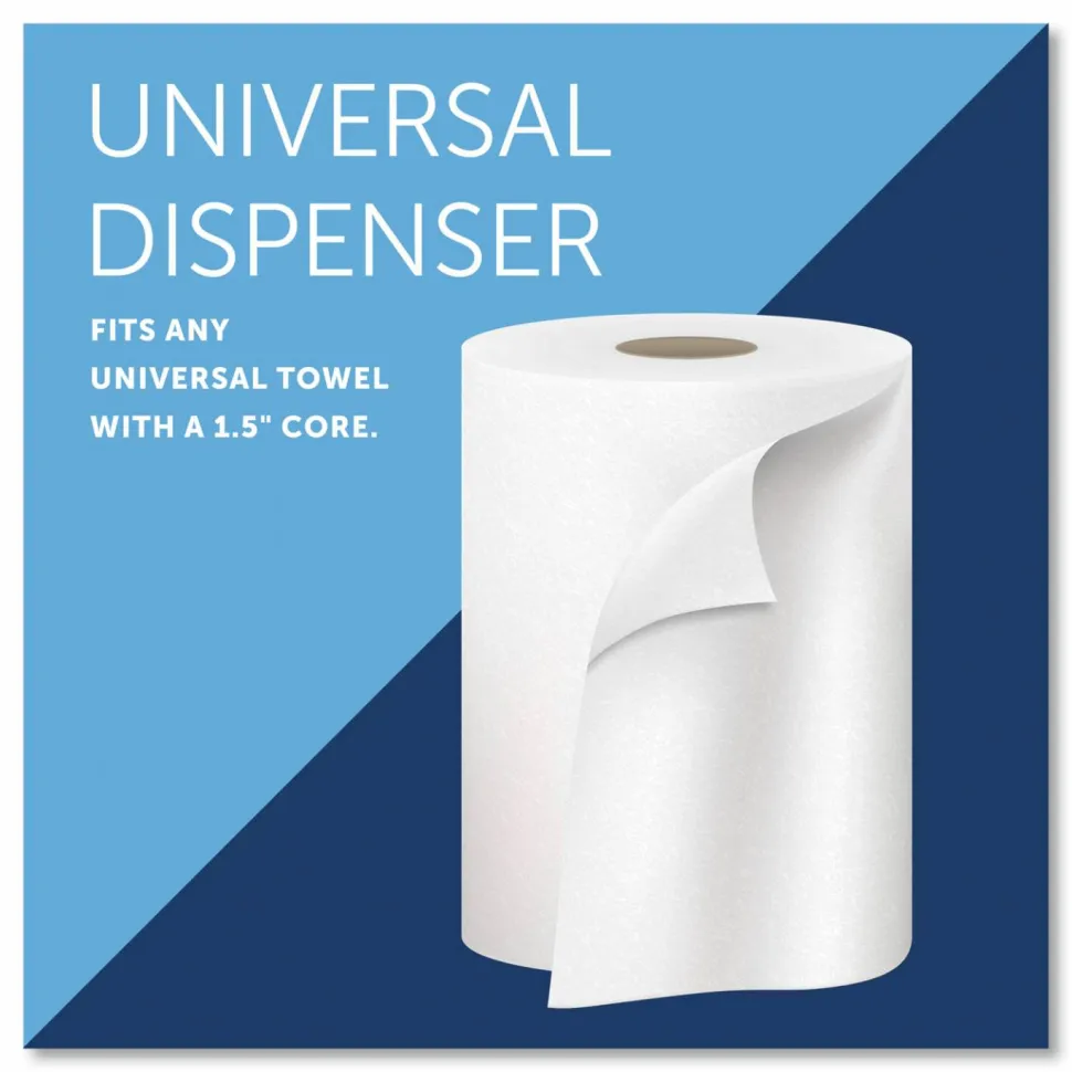 Kimberly-Clark Professional* Omni Roll Towel Dispenser, 10.5 x 10 x 10, Smoke Gray