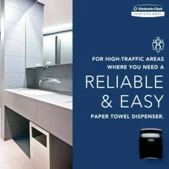 Kimberly-Clark Professional* Sanitouch Hard Roll Towel Dispenser, For 1.75