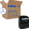 Kimberly-Clark Professional Sanitouch Manual Touchless Hard-Roll Paper Towel Dispenser, Black