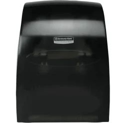 Kimberly-Clark Professional Sanitouch Manual Touchless Hard-Roll Paper Towel Dispenser, Black