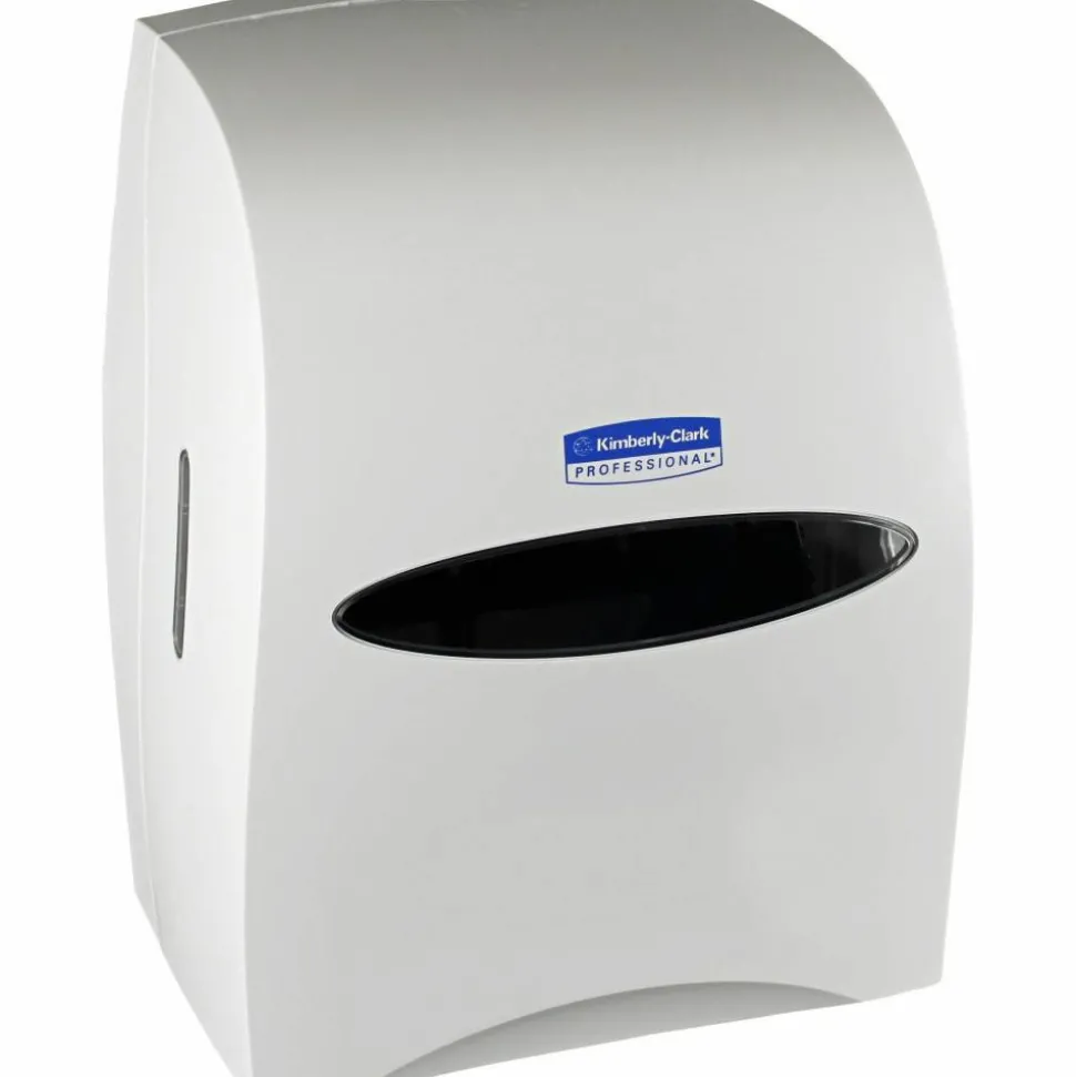 Kimberly-Clark Professional Sanitouch Manual Hard Roll Towel Dispenser - Touchless Dispenser - 16.1"x12.6"x 10.2" Depth - 09991